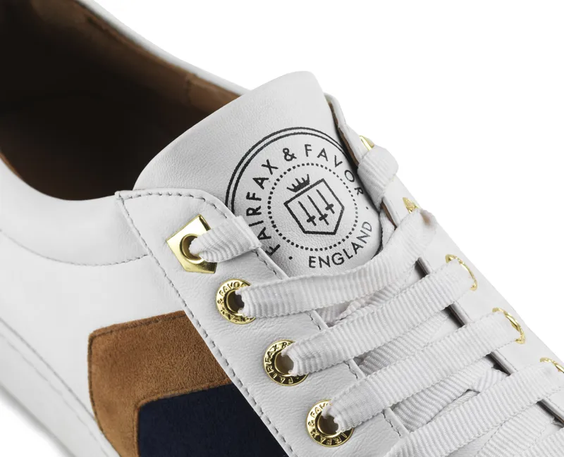 Fairfax and Favor Alexandra Trainer White-5